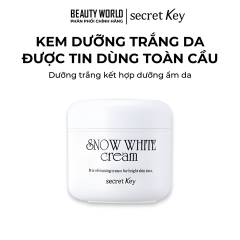 Kem Dưỡng Trắng Da Mặt SecretKey Snow White Cream 80ml