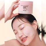 Toner Pad Cấp Ẩm Làm Dịu Da Hanskin Real Complexion Hyaluron Relief Toner Pad 60 Miếng/210ml