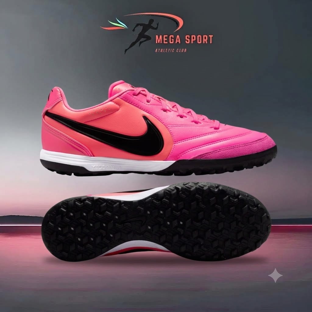  NIKE TIEMPO LIGERA PRO TF - IQ2384-901 - HỒNG/ĐEN 