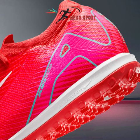  NIKE ZOOM MERCURIAL VAPOR 16 PRO TF - FQ8687-800 - ĐỎ/TRẮNG 