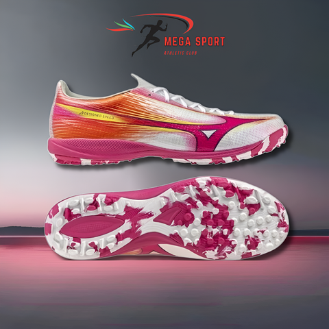  Giày Đá Bóng Sân Cỏ Nhân Tạo Nam Mizuno α Iii Elite As - Đỏ 
