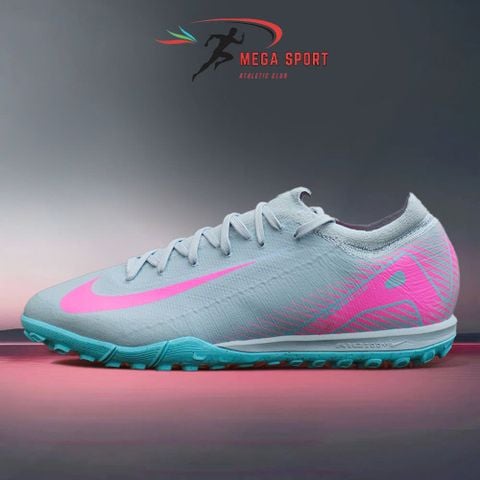  NIKE ZOOM MERCURIAL VAPOR 16 PRO TF - FQ8687-301 - XÁM XANH/HỒNG 