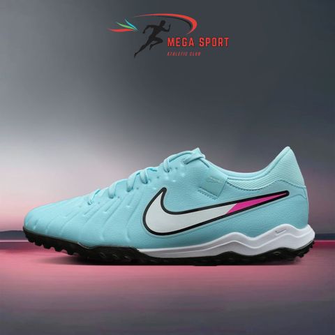  NIKE TIEMPO LEGEND 10 ACADEMY TF - DV4342-401 - XANH/HỒNG 