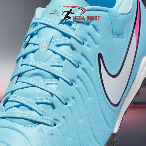  NIKE TIEMPO LEGEND 10 ACADEMY TF - DV4342-401 - XANH/HỒNG 
