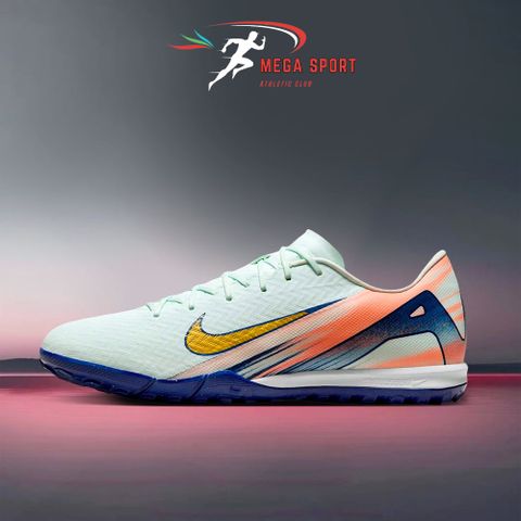  NIKE ZOOM MERCURIAL VAPOR 16 ACADEMY MDS TF - FZ1386-300 - TRẮNG/XANH ĐEN 