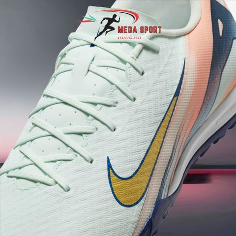  NIKE ZOOM MERCURIAL VAPOR 16 ACADEMY MDS TF - FZ1386-300 - TRẮNG/XANH ĐEN 