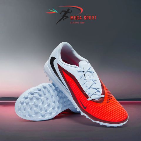  NIKE PHANTOM 6 LOW ACADEMY TF - HQ2325-400 - XANH TÍM/ĐỎ CAM 