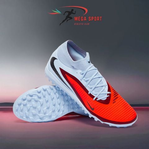  NIKE PHANTOM 6 HIGH ACADEMY TF - HQ2277-400 - XANH TÍM/ĐỎ CAM 