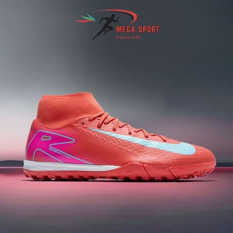  NIKE ZOOM MERCURIAL SUPERFLY 10 ACADEMY TF - FQ8331-800 - ĐỎ/TRẮNG 
