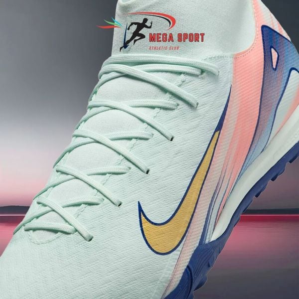  NIKE ZOOM MERCURIAL SUPERFLY 10 ACADEMY MDS TF - FZ1382-300 - TRẮNG/XANH ĐEN 