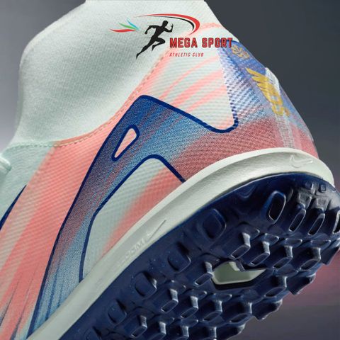  NIKE ZOOM MERCURIAL SUPERFLY 10 ACADEMY MDS TF - FZ1382-300 - TRẮNG/XANH ĐEN 