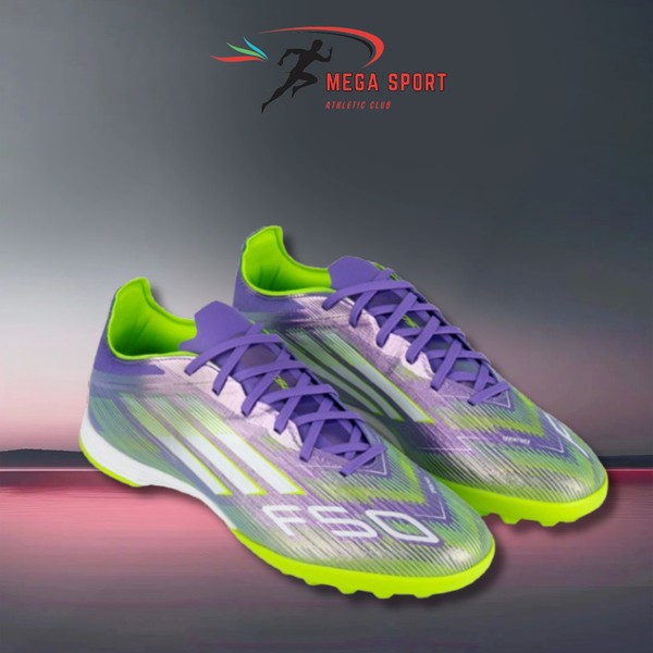  ADIDAS F50 PRO TF - JH7665 - TÍM/TRẮNG/VÀNG 