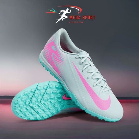 NIKE ZOOM MERCURIAL VAPOR 16 ACADEMY TF - FQ8449-301 - XÁM XANH/HỒNG 