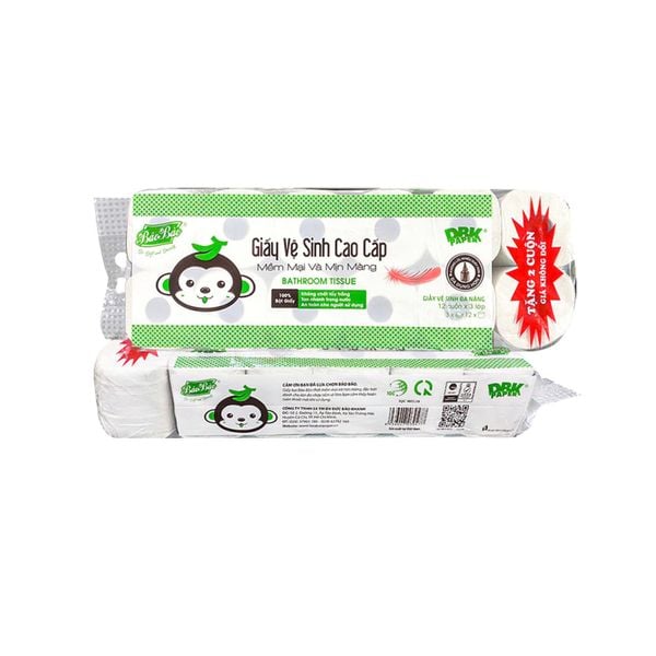  GVS 12 CUỘN CÓ LÕI MONKEY 