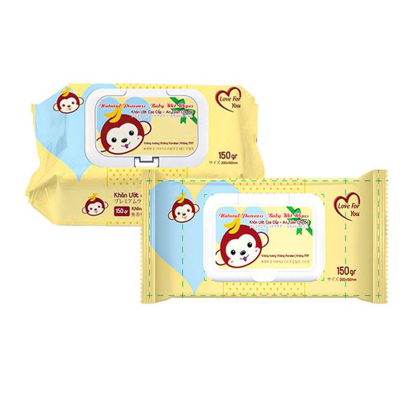  KHĂN ƯỚT KHỈ VÀNG 