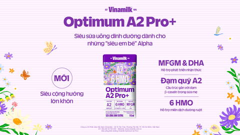 Optimum A2 Pro+, 110ml, lốc 4 hộp