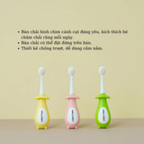 Bàn chải lông tơ Hallysen cho bé