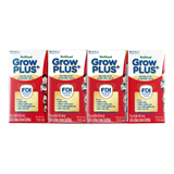 Sữa Grow Plus Nutifood đỏ ít đường 110ml, lốc 4 hộp