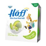 Sữa chua Hoff dưa lưới, lốc 4 hũ, 6m+