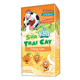 Sữa trái cây Kun 110ml, lốc 4 hộp