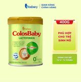 Sữa bột Colosbaby Lactoferrin 0+ 400g (0-12 tháng_