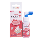 Midkid A+ chống sâu răng hương dâu, 30 ml dạng xịt (từ 3 tháng)