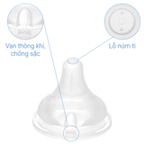 Bình sữa nhựa PPSU Moyuum cổ rộng All In One Bottle 170 ml - Lạc đà (0 - 3 tháng)