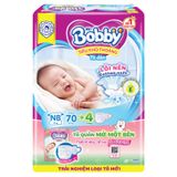 Tã dán sơ sinh Bobby NB70,cho trẻ dưới 5kg