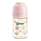 Bình sữa Ombee PPSU Angel Hồng 270ml