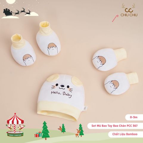 Set nón bao tay chân PCC367