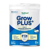 Sữa bột Grow Plus xanh nhạt boosting digest hỗ trợ tiêu hóa 0-12 tháng, 800g