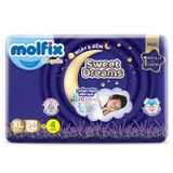 Bỉm - Tã quần Molfix Dream ban đêm size XL34 (cho bé 12-17kg)
