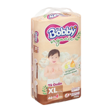 Tã quần Bobby Organic size XL 46 + 4 miếng (12 - 17 kg)