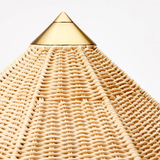  Natural Handwoven Rattan Floor Lamp - FL_NCV015 