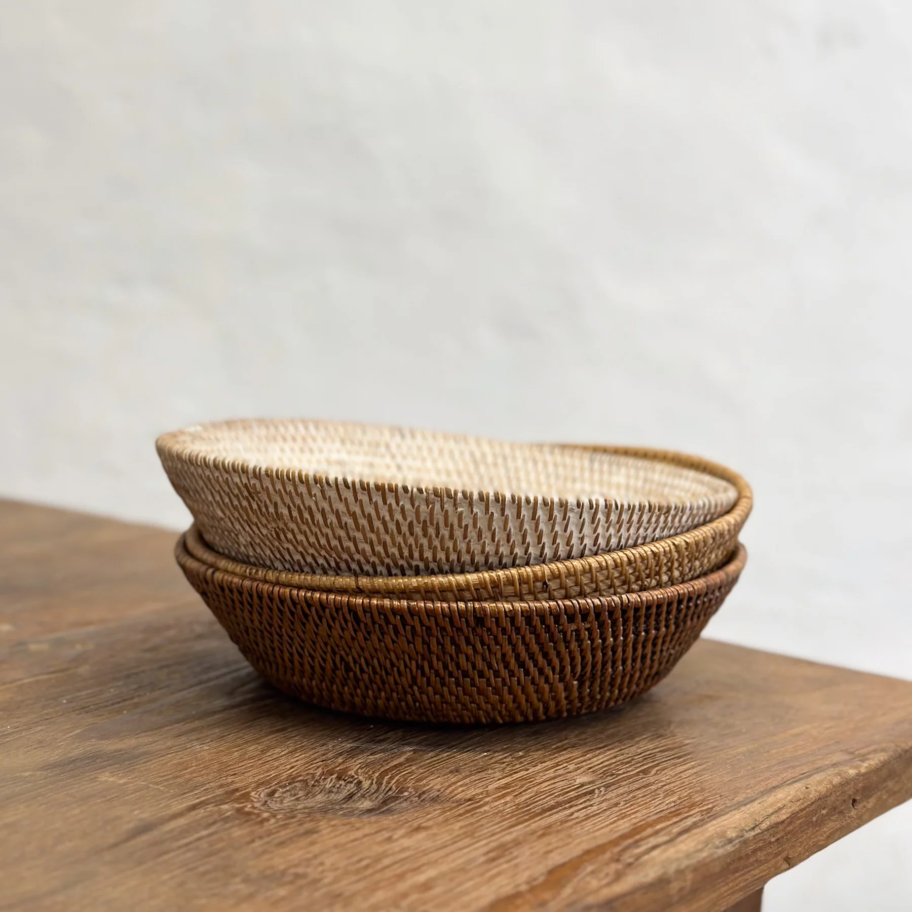  Handcrafted Natural Rattan Bowl - BO_NCV001 