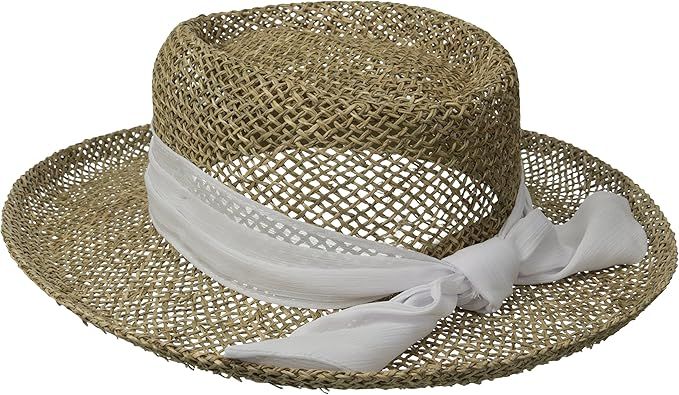  Handcrafted Natural Woven Hat - HAT_NCV001 
