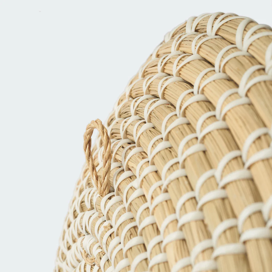  Handcrafted Seagrass Woven Wall Decor Set - WD_NCV001 