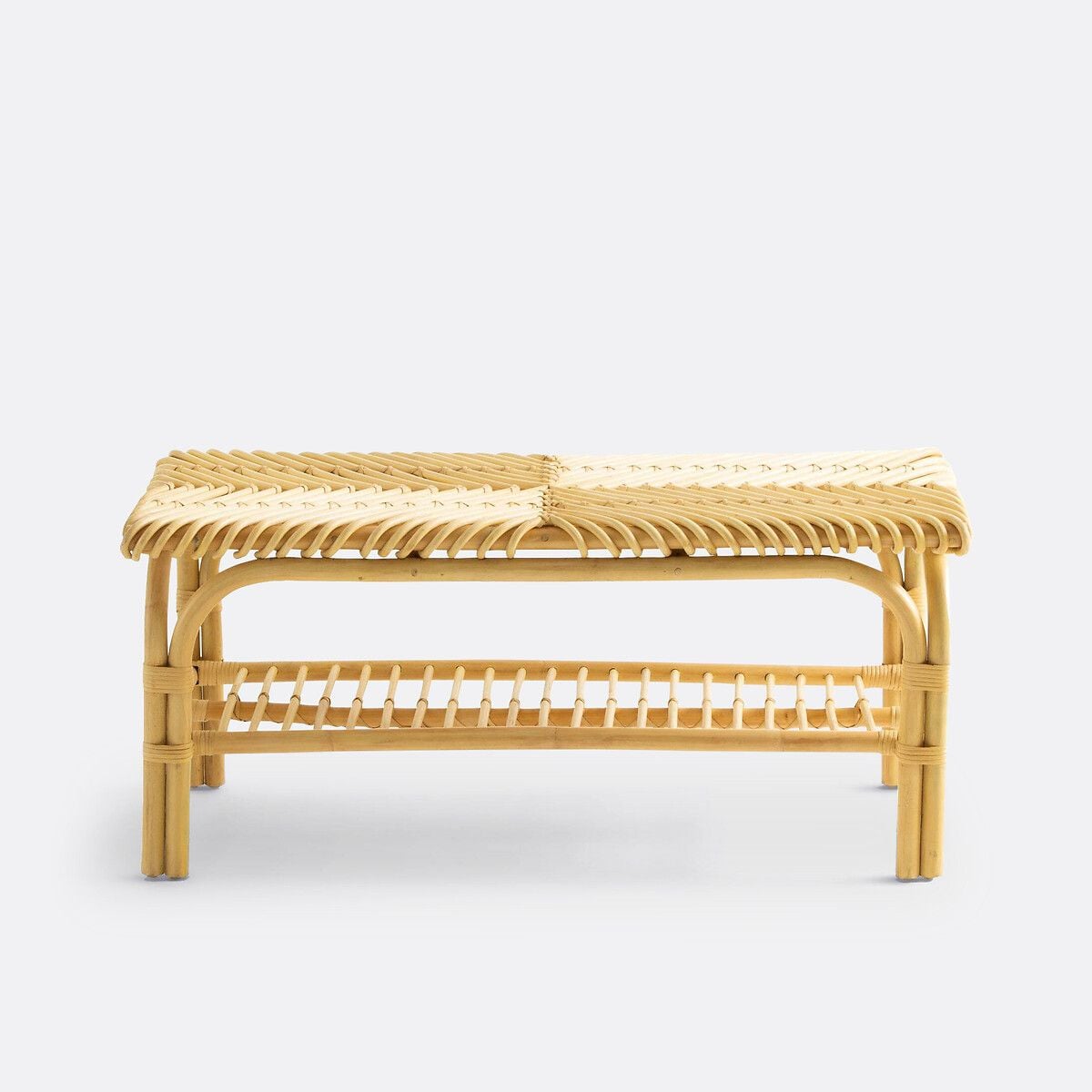  Natural Bamboo Wicker Shoe Rack & Accessories - SS_NCV017 