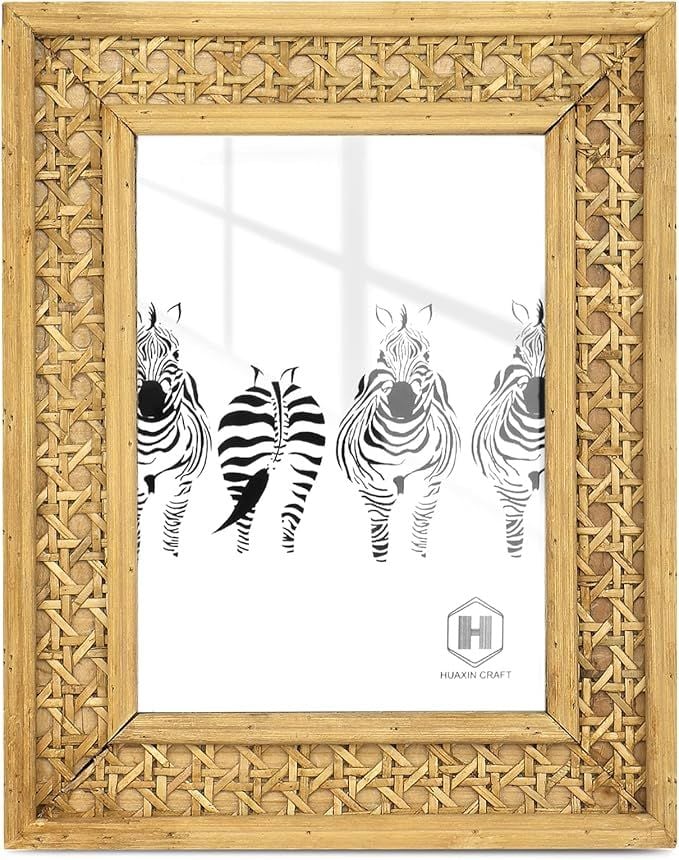  Handcrafted Natural Rattan Picture Frame - PF_NCV008 