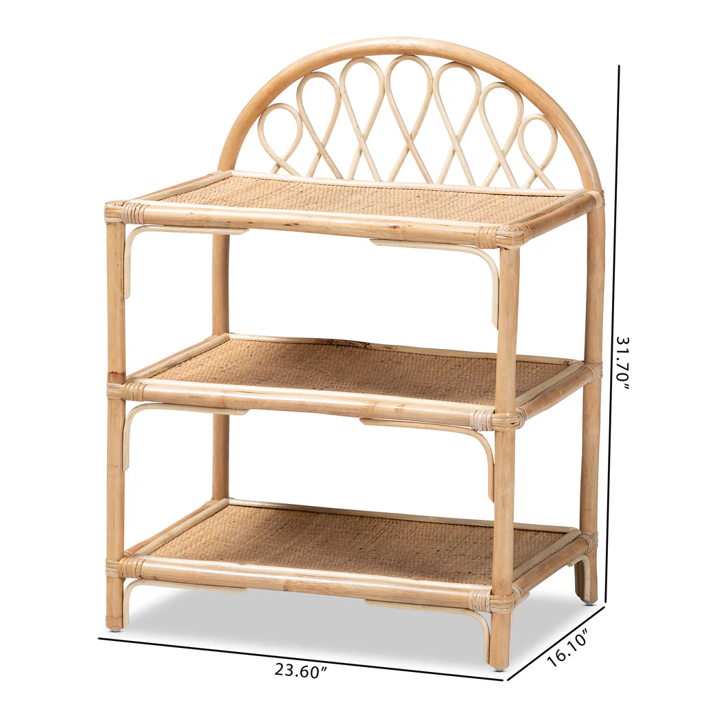  Handcrafted Rattan Shelving and Storage Unit - SS_NCV010 