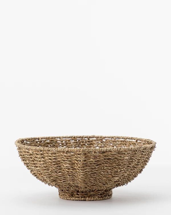  Handcrafted Natural Seagrass Bowl - BO_NCV010 