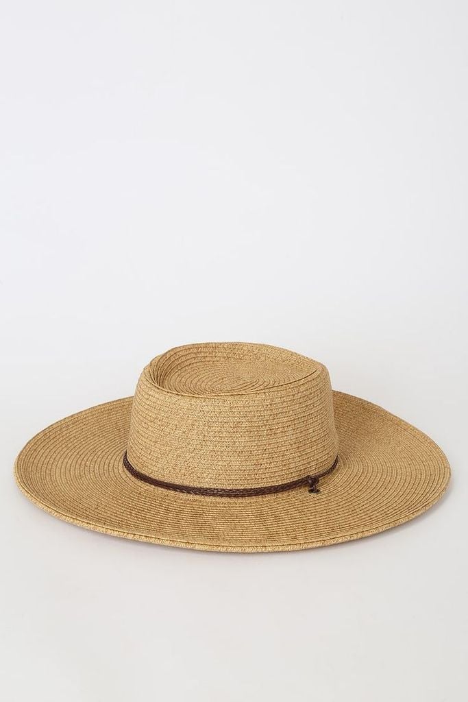  Handcrafted Seagrass Hat with Dark Brown Band - HAT_NCV010 
