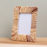  Handcrafted Water Hyacinth Picture Frame - PF_NCV011 