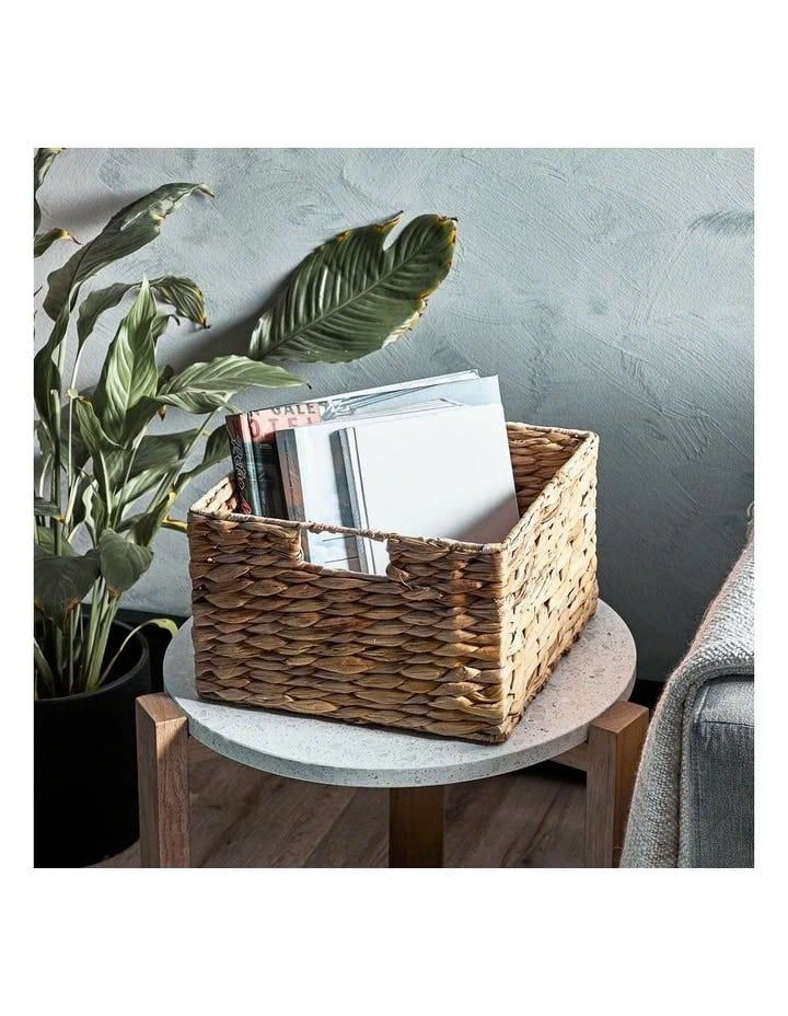  Natural Hand-Woven Seagrass Storage Basket - BA_NCV033 