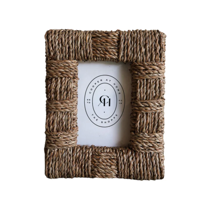  Handcrafted Woven Seagrass Picture Frame - PF_NCV011 