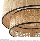  Hand-Woven Bamboo and Rattan Wall Lamp - WL_NCV019 