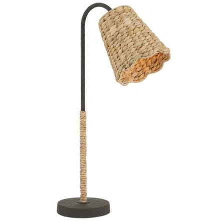  Handwoven Water Hyacinth Table Lamp - TL_NCV005 