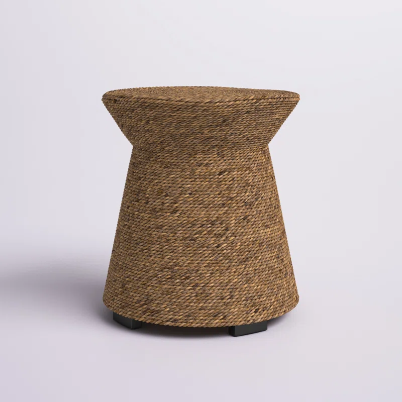  Handcrafted Water Hyacinth Side Table - ST_NCV014 