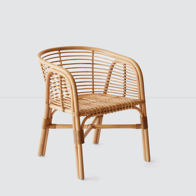  Handcrafted Natural Rattan Armchair - CH_NCV009 