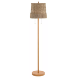  Handwoven Rattan Floor Lamp - FL_NCV011 
